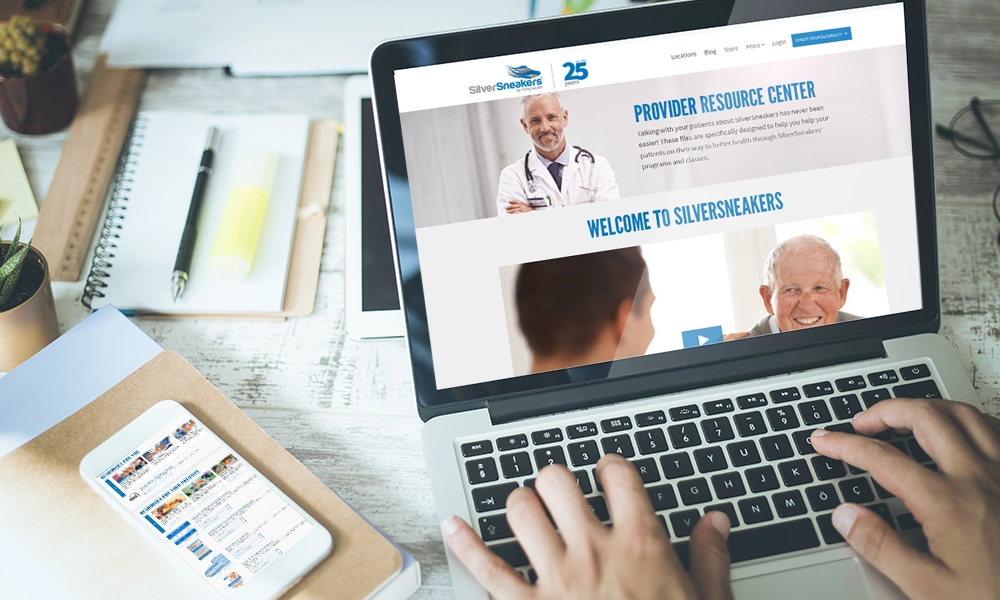 Silversneakers sales support landing page 