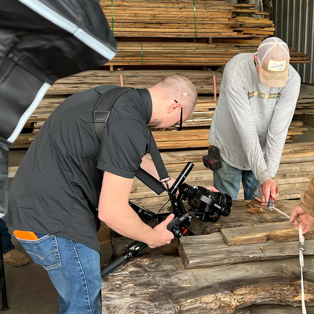Sizzle video filming