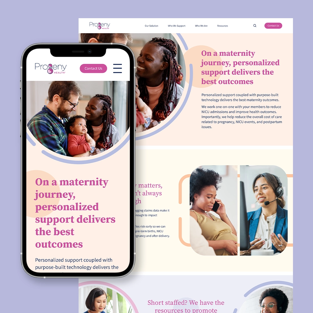 ProgenyHealth Website - Fractional Marketing