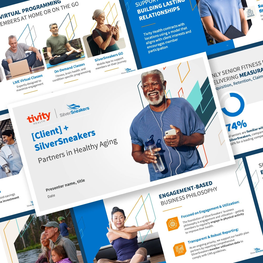 Tivity Health SilverSneakers Sales Deck - Fractional Marketing