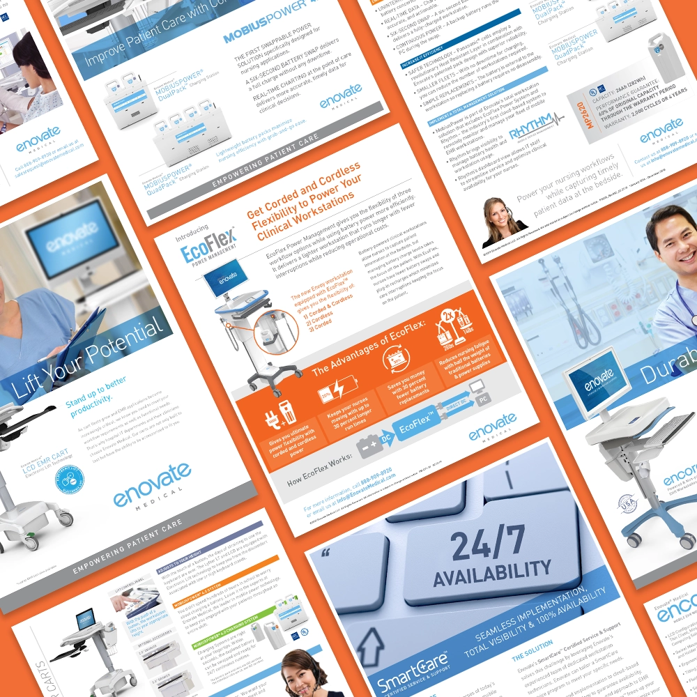 Enovate Medical Sales Sheets - Fractional Marketing